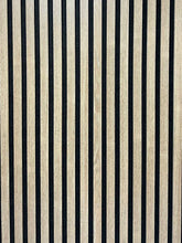 Acoustic Slatted Bendable Wall Panel - Dark Oak (60×240 cm) | Fast UK Delivery